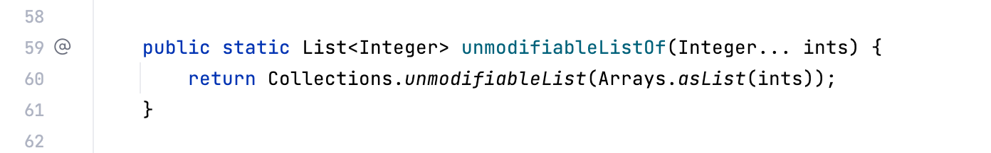 Inferred annotation in the editor Inferred annotation in the editor