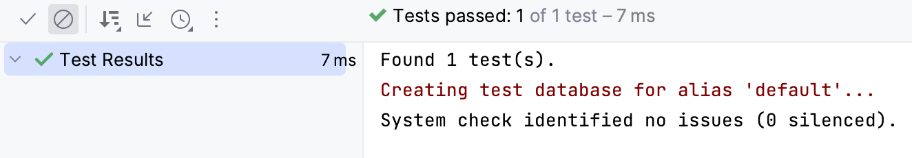 All tests pass All tests pass