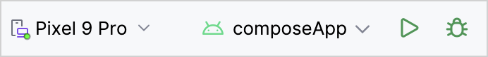 Run multiplatform app on Android